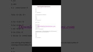 Accuplacer Practice Test exam 2024 with 100% correct answers