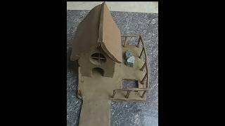 Mini Clay House 🏠 / Cute Clay Art #shorts #youtubeshorts #trending #ankitaartandcraft