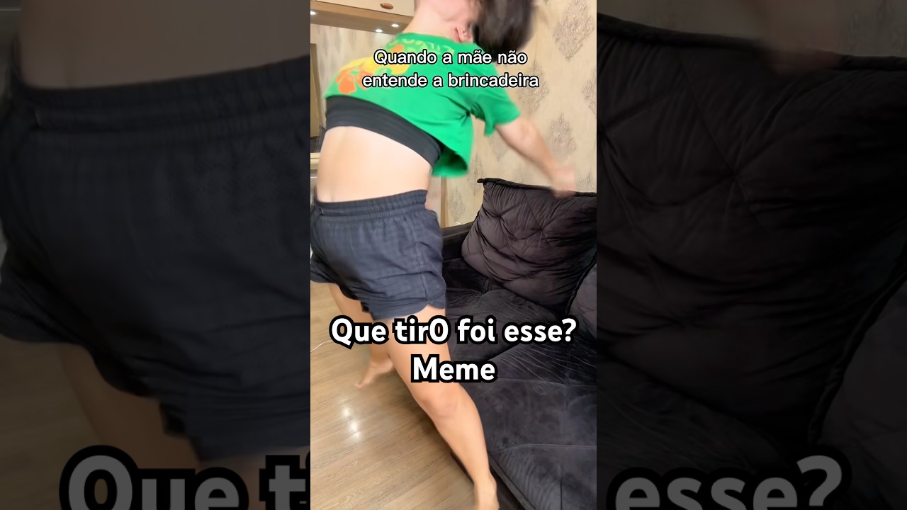 Quando a mãe não entende a brincadeira 
