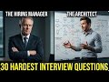 The 30 Hardest Interview Questions for a Security Architect Role (Full Breakdown)