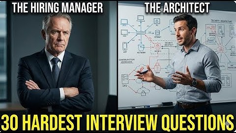 The 30 Hardest Interview Questions for a Security Architect Role (Full Breakdown)