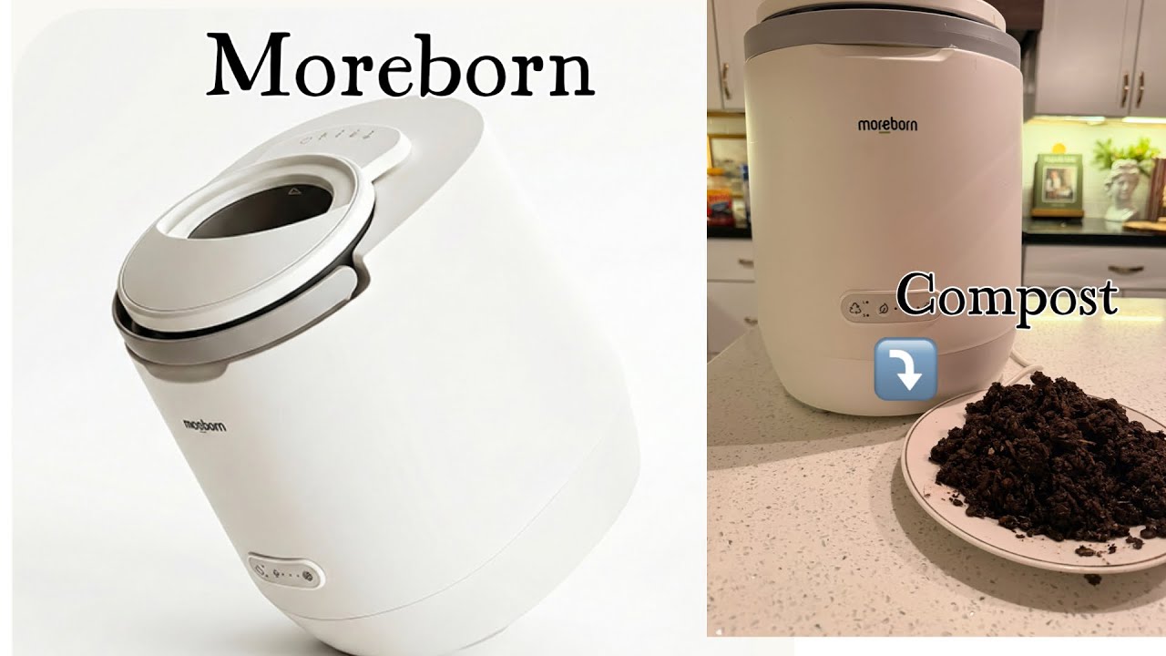 Moreborn Composter Review | Turn Food Waste | Reseña Compostador Moreborn