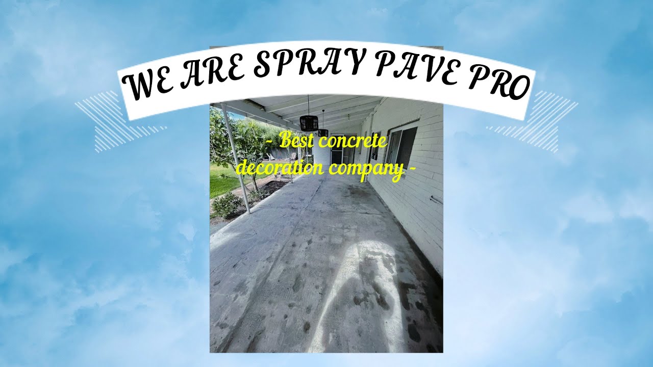 CONCRETE STENCIL PERTH YouTube