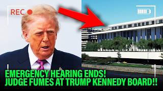 Trump FUMES as Judge Questions Financial Misconduct and Moves to BLOCK Kennedy Center RENAMING!!!