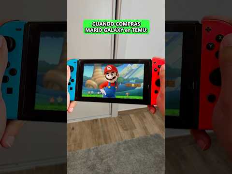 Mario Galaxy Se Puso Raro😳⚠️ #comedia