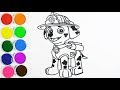 Dibujos Para Colorear Paw Patrol Marshall