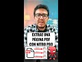 Como extraer páginas de un PDF con Nitro PRO 😊💻