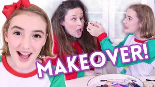 My Makeup Routine! Bailey gets a Makeover!