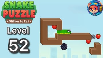 Snake Puzzle: Slither to Eat – Level 52 Walkthrough Solution 