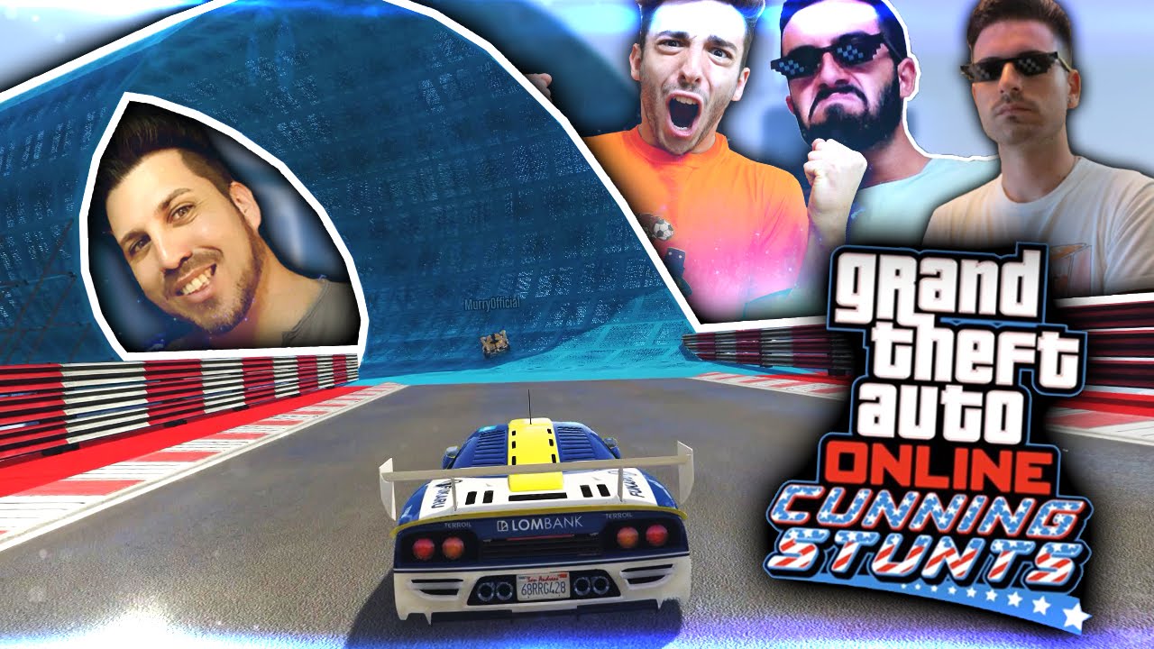 BRAZOCREW HA DEI PROBLEMI CON IL... - GTA V ONLINE DLC STUNT w/ Murry & S7ORMy