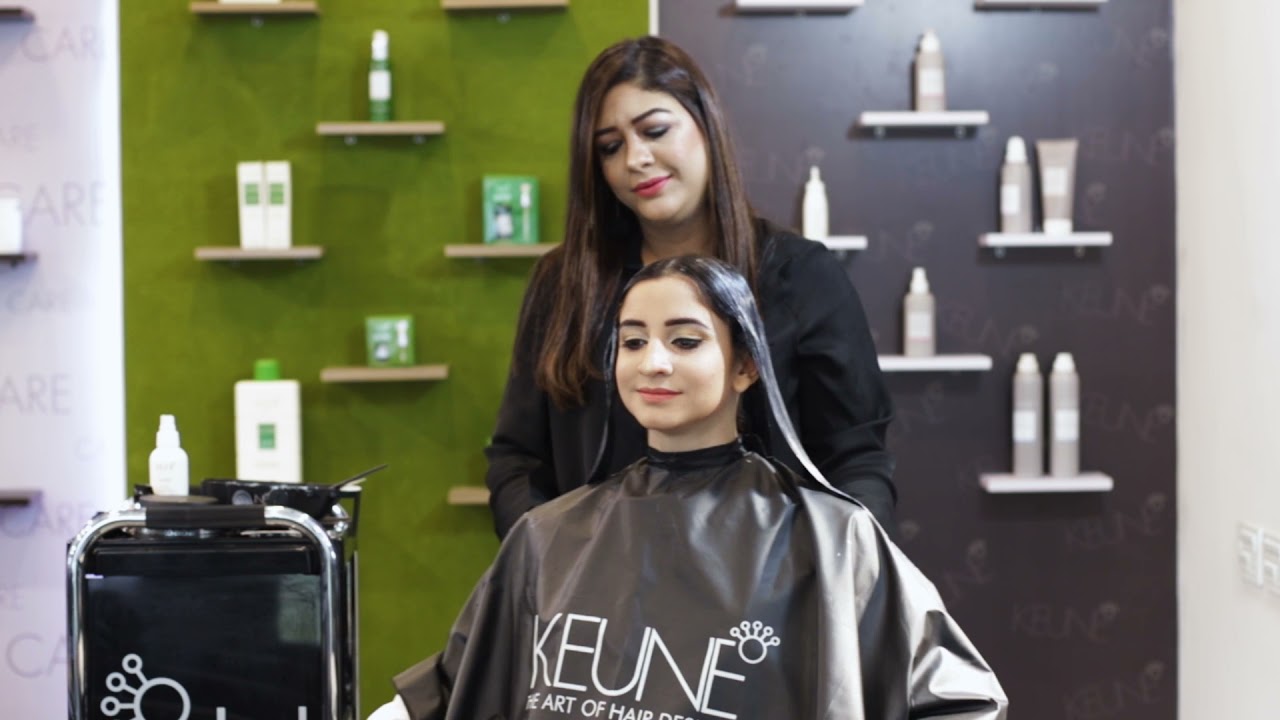 Keune Sleek & Shine Rebonding Tutorial for Professionals
