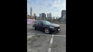 Аренда авто в Лос Анджелесе – прокат Mercedes Benz С 63 S AMG black | arenda-avto.la