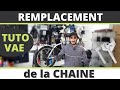 🚲 Tutoriel - COMMENT REMPLACER la CHAINE  de votre VAE *VÉLOBECANE*