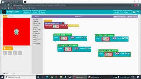 how to code, for beginners in sprite lab for kids, in code.org coding series video 1 [darsh mittal]