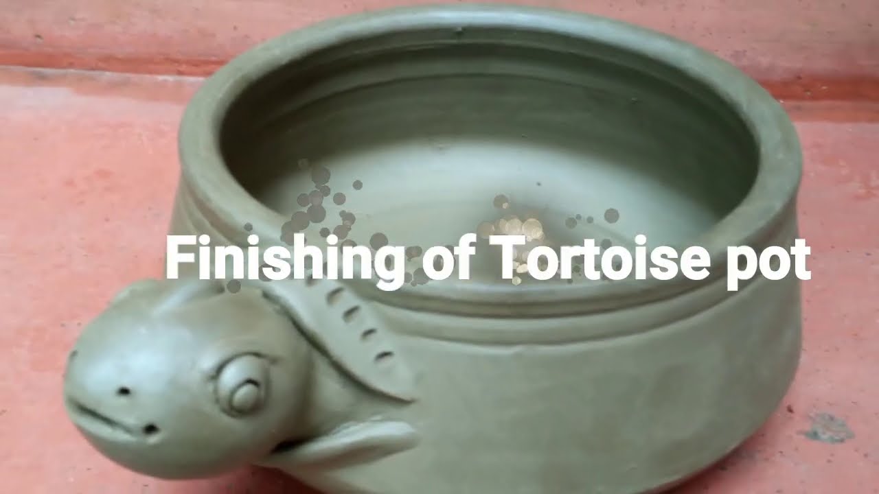 FINISHING OF TORTOISE POT | SHRINIVAS KUMBAR |
