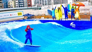 SURFING IN THE MIDDLE OF A CONCRETE JUNGLE (TOKYO) SURFING IN THE MIDDLE OF A CONCRETE JUNGLE (TOKYO)