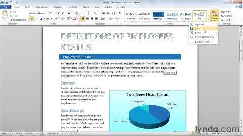 0603 Changing style sets, color sets, fonts, and paragraph spacing