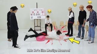 BTS JIN being weird (김석진)