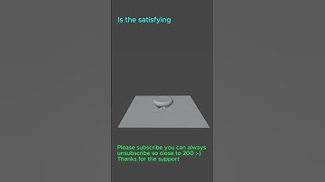 The Art of the Falling Cloth #satisfying  #3danimation  #cloth #simulation #physics