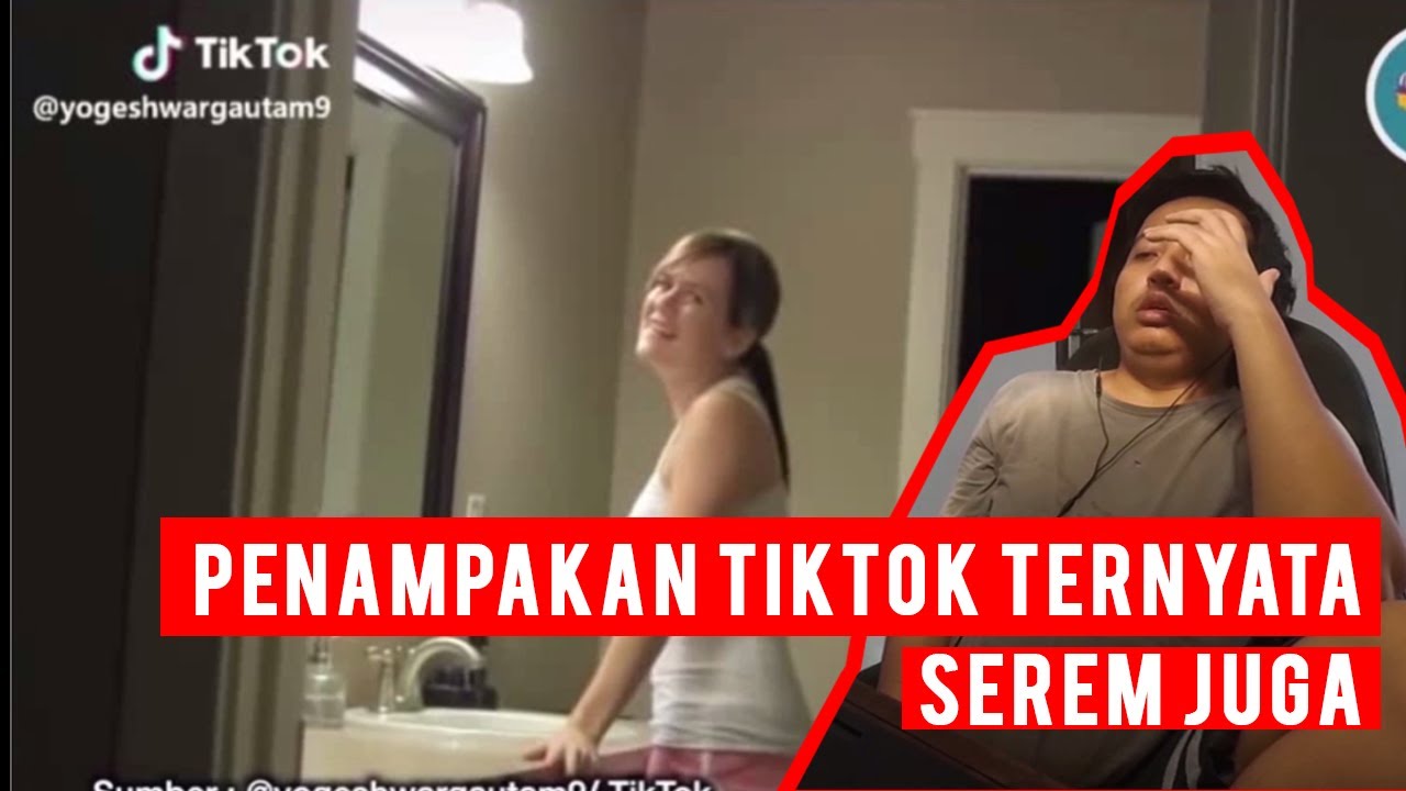 Video Penampakan Hantu Tiktok Reaction - Penampakannya Jelas Banget!