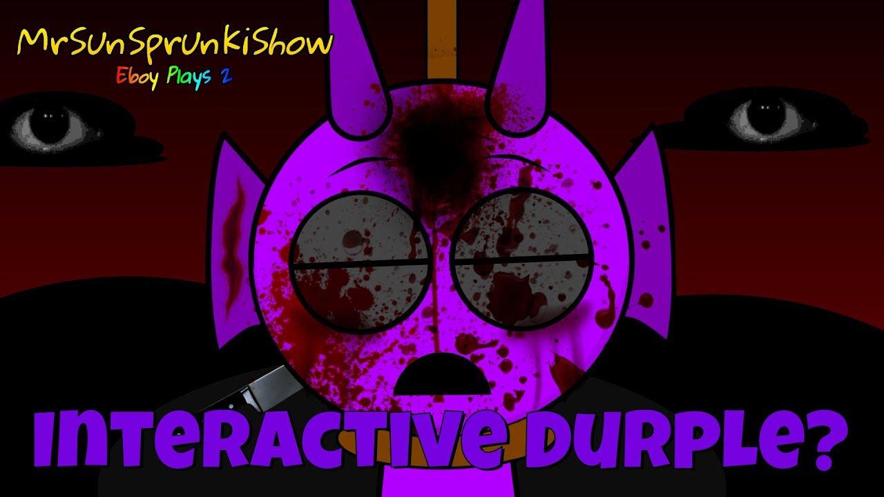 Kick the Buddy but with Durple [Sprunki: Beat Up Durple]