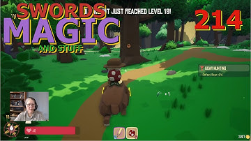 Maple logs, and Furnishing the Tower – Swords ‘n’ Magic and Stuff (Early Access) – Series 1 – Ep.214