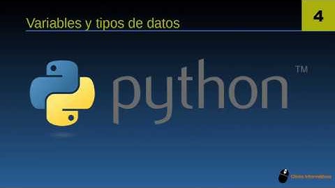 Curso python: 04 Variables y tipos de datos en python