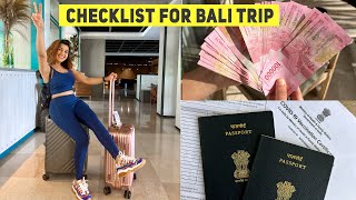 What To Pack For Bali - Packing List For Bali | Essentials, Currency and Documents Checklist