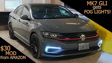 Fog Light Install (E-GOLF Type DRL Mod) - MK7 2019-2021 Volkswagen GLI