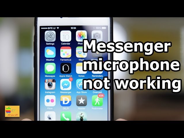 Microphone not working for Facebook messenger class=