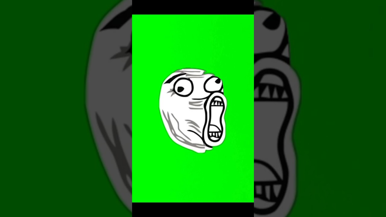 Troll Face Green Screen High Quality Video Effects  