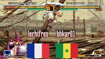 FT5 @svcsplus: lechifres (FR) vs bbkar01 (SN) [SNK vs Capcom Chaos Super Plus svc Fightcade] Sep 16