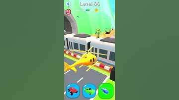 🔥 Shape -Shifting & Transform The Character 👀 Level - 66 #gameplay #shorts