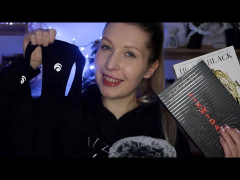 [ASMR] HAUL Z VINTED 🛍️💰 (szept, dźwięki materiałów, książek, szkła)