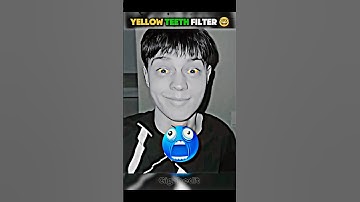 Yellow teeth filter 🥶🔥💀 #edit #troll #trollface