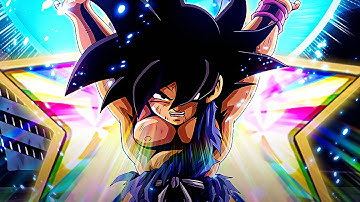 GAME OVER!! 100% RAINBOW STAR LR GT GOKU & SSJ4 VEGETA! (DBZ: Dokkan Battle)