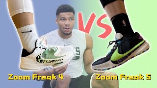Nike Zoom Freak 4 vs Zoom Freak 5: Which One is Better??