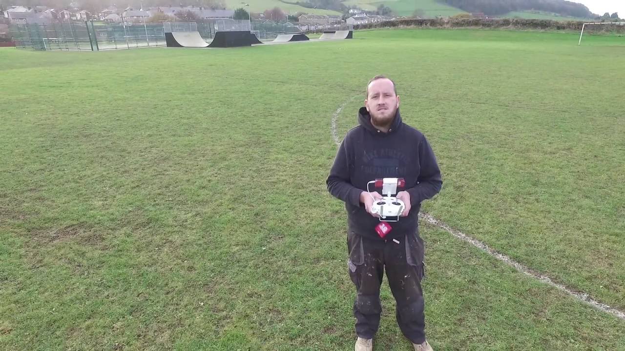 Drone footage of Gronant North wales