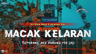 DJ MACAK KELARAN || SEPURANE AKU DURUNG ISO LALI •SLOW BASS X JARANAN DOR VIRAL TIKTOK •KIPLI ID