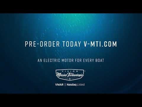 The E-Motion 180E - An Electric outboard motor with 180HP and an impressive range - video from Vision Marine Technologies