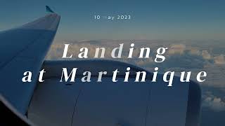 A330neo Corsair international Landing at Martinique airport