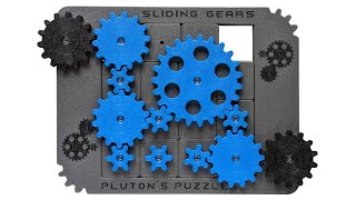 Sliding gears puzzle