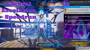 Dauntless : Speed run - Umbral escalation