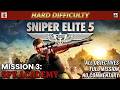 Sniper Elite 5 - Mission 3: Spy Academy | Full Gameplay | All Objectives | No Commentary