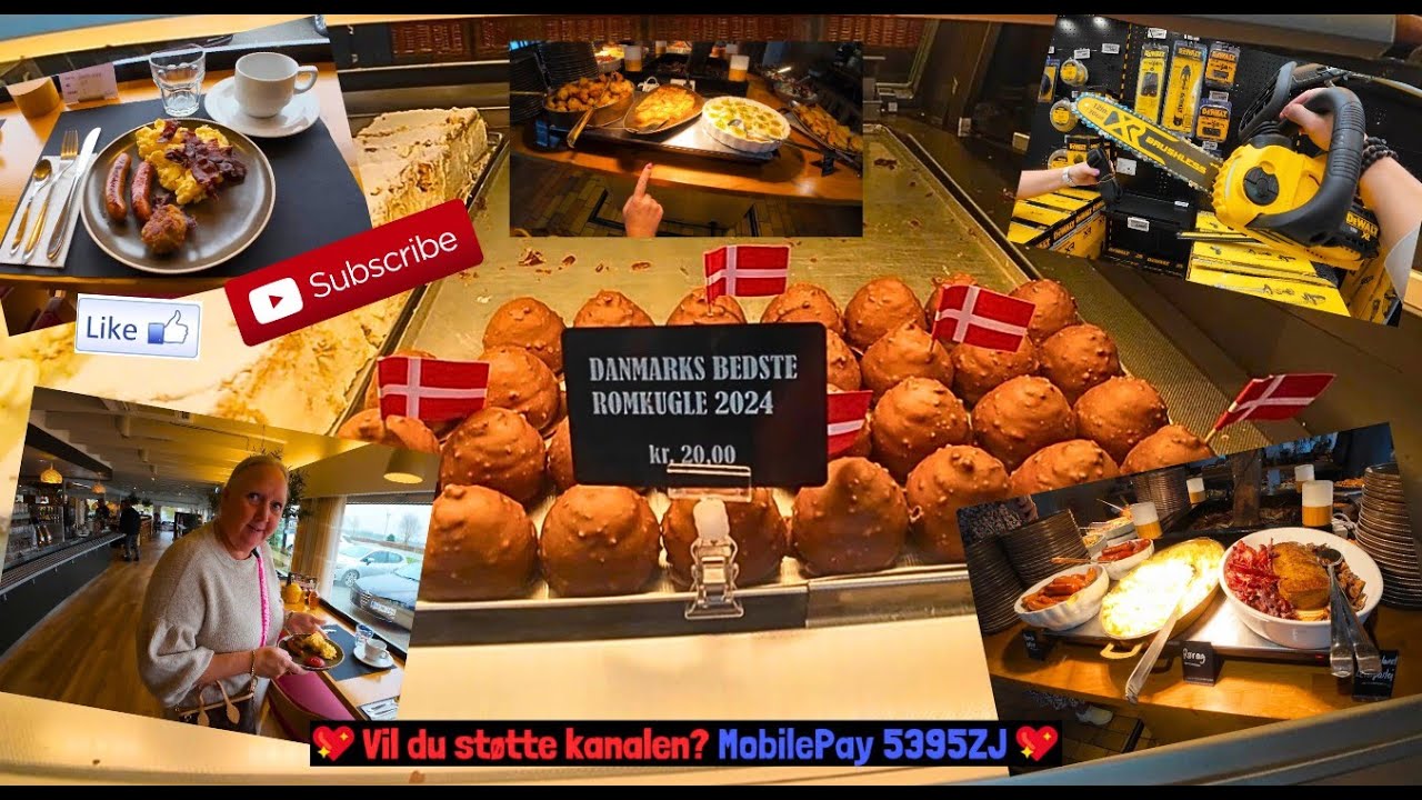 VI PRØVER DANMARKS BEDSTE ROMKUGLE I 2024 OG SØNDERJYLLANDS BEDSTE BRUNCH... SIKKE EN DAG. 💖💖💖
