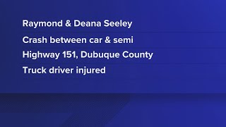 2 killed in Dubuque County crash on Thanksgiving Day