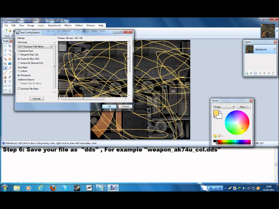 [Tutorial] How το create custom skins using Paint.Net [CoD4]