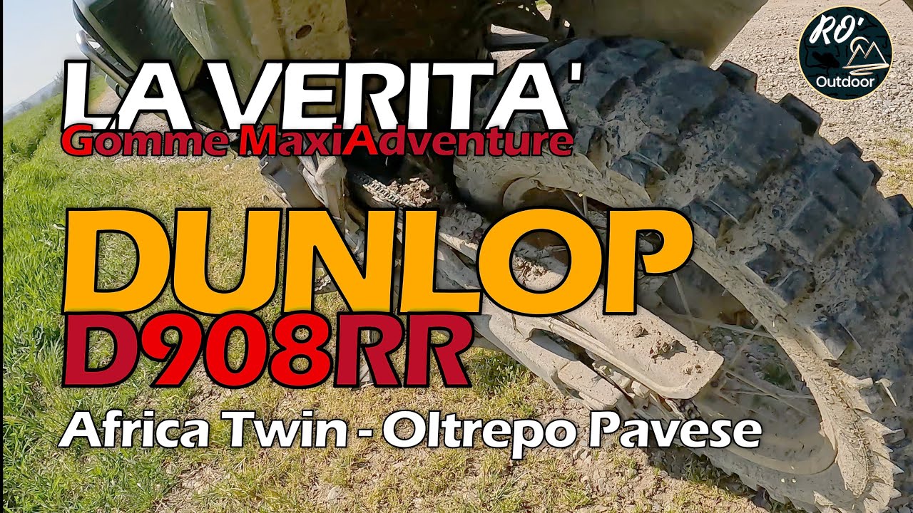 MaxiAdventure Offroad OltrePo Pavese con Dunlop D908RR