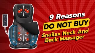 DON'T BUY Snailax Neck and Back Massager Until You Watch THIS! 😱💔