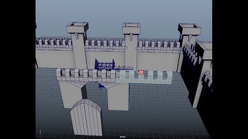 Speed modeling castle gate